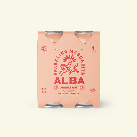 Alba Grapefruit Sparkling Paloma 8 Pack & 16 pack