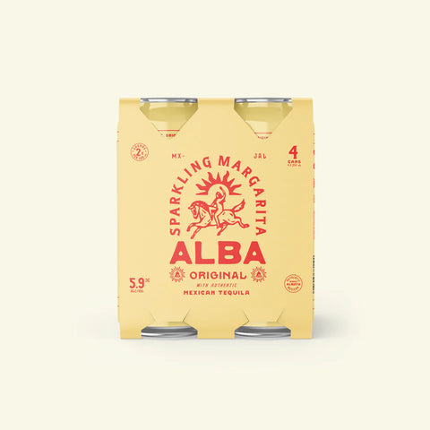 Alba Original Sparkling Margarita 8 Pack & 16 Pack