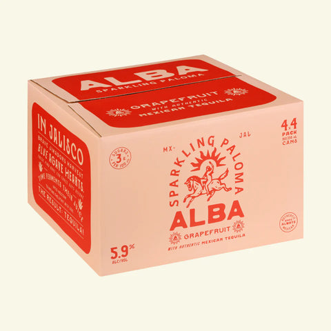 Alba Grapefruit Sparkling Paloma 8 Pack & 16 pack