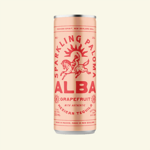 Alba Grapefruit Sparkling Paloma 8 Pack & 16 pack