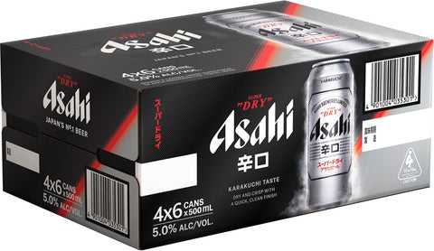 Asahi Super Dry Cans 500mL