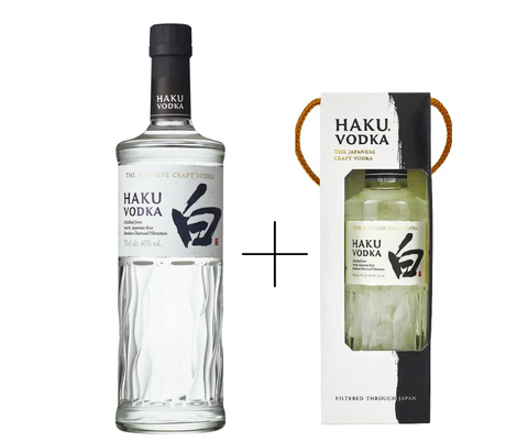 Haku Vodka 700ml + 200ml Bottle Gift Set