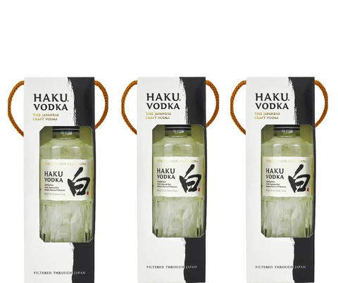 Haku Vodka 3x200ml Gift Pack