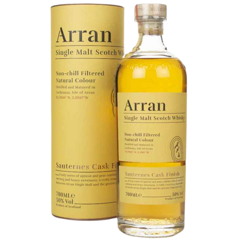 Arran Single Malt Scotch Whisky Sauternes Cask Finish