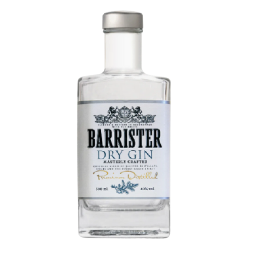 Barrister Dry Gin  Unique combination of Russian and English tradition.