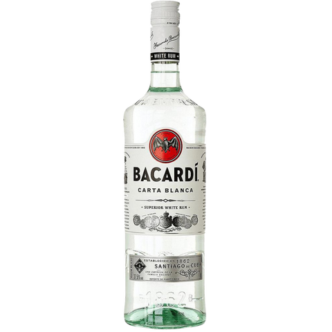 Bacardi Carta Blanca, subtly sweet, dry, and clean