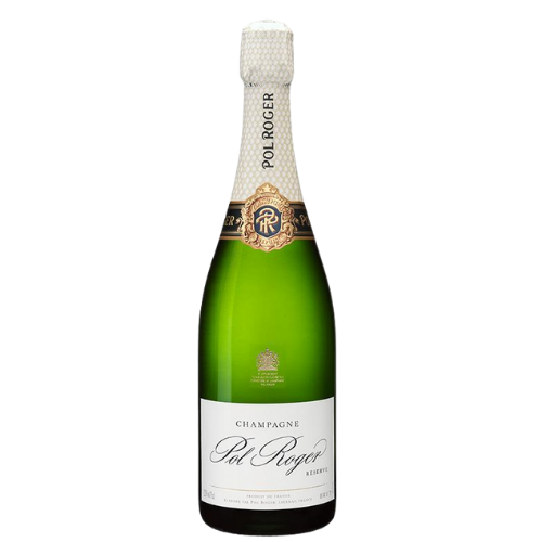 Pol Roger Brut Reserve. Bright and fruity Champagne