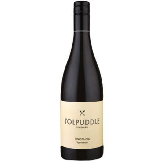 Tolpuddle Vineyard Pinot Noir. Smooth , fruity. cloudy, tannins